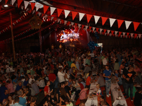Hofer Volksfest 2014 Tag der Betriebe mit den Members – Foto 40