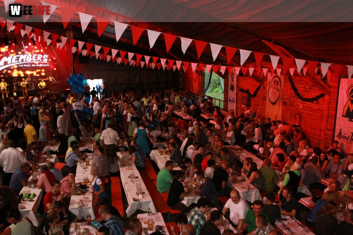 Hofer Volksfest 2014 Tag der Betriebe mit den Members