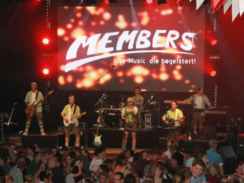 Hofer Volksfest 2014 Tag der Betriebe mit den Members – Foto 45