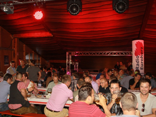 Hofer Volksfest 2014 Tag der Betriebe mit den Members – Foto 46