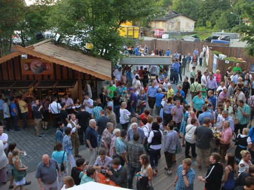 Hofer Volksfest 2014 Tag der Betriebe mit den Members – Foto 50