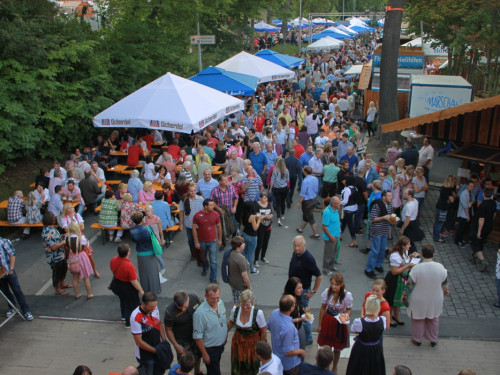 Hofer Volksfest 2014 Tag der Betriebe mit den Members – Foto 52