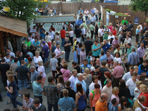 Hofer Volksfest 2014 Tag der Betriebe mit den Members – Foto 53