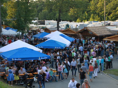 Hofer Volksfest 2014 Tag der Betriebe mit den Members – Foto 60
