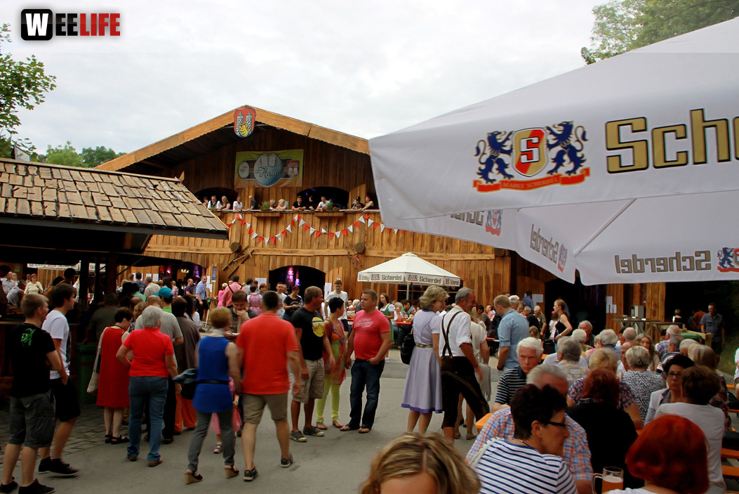 Hofer Volksfest 2014 Nachmittag Festbetrieb