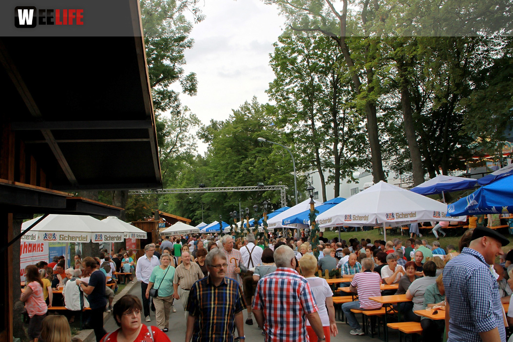 Hofer Volksfest 2014 Nachmittag Festbetrieb