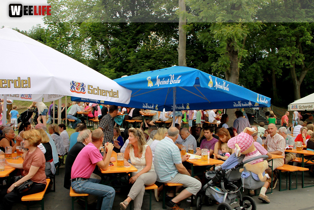 Hofer Volksfest 2014 Nachmittag Festbetrieb