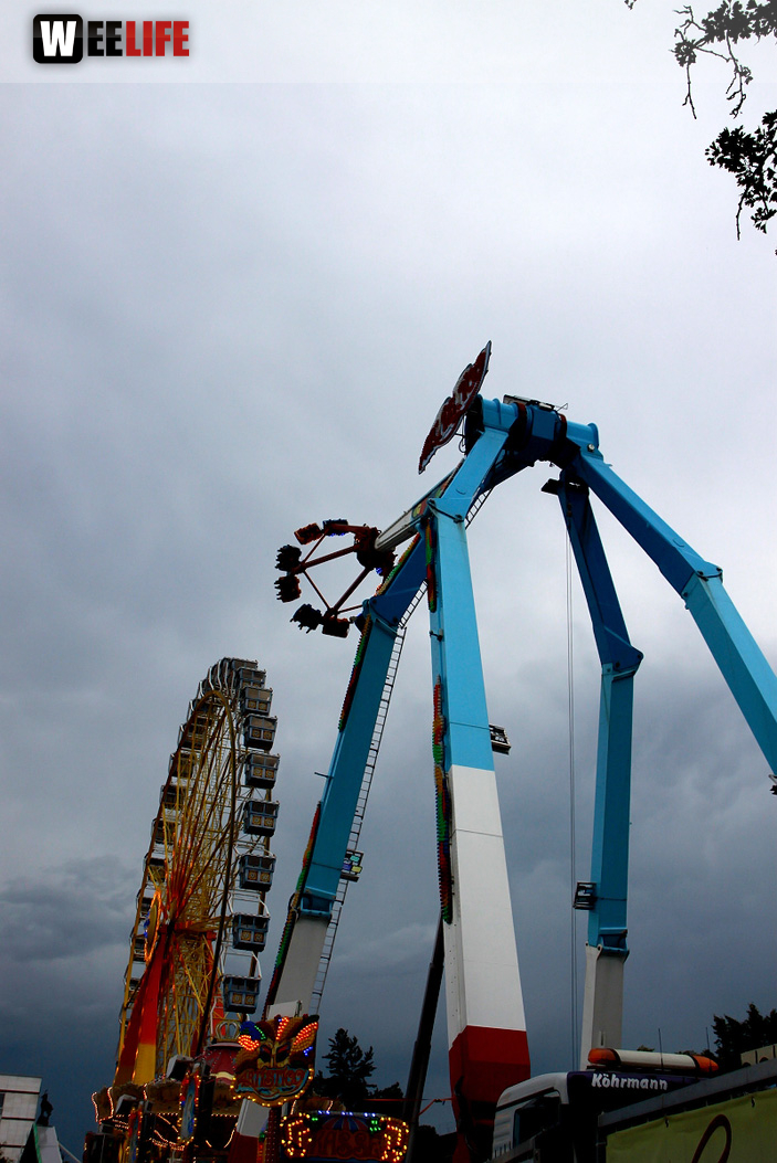 Hofer Volksfest 2014 Nachmittag Festbetrieb