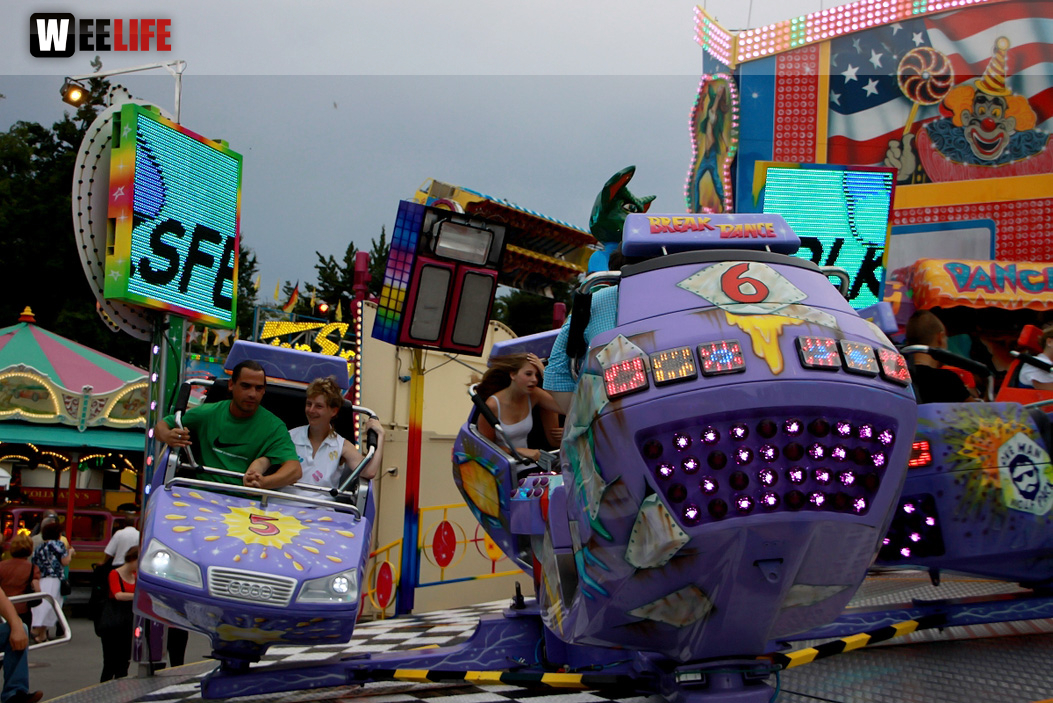 Hofer Volksfest 2014 Nachmittag Festbetrieb