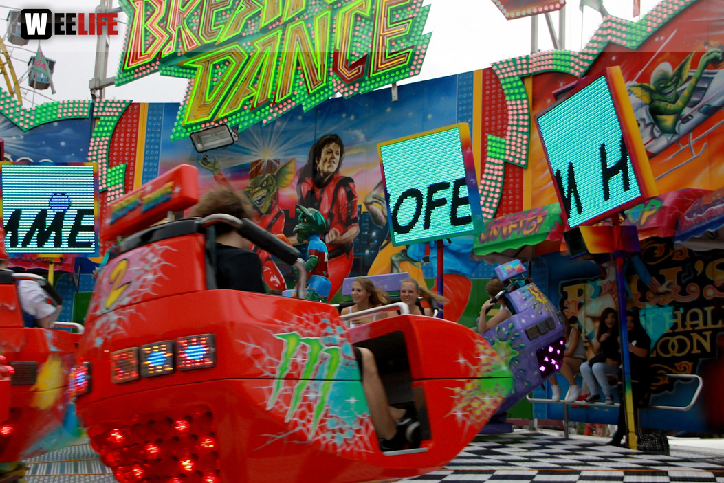 Hofer Volksfest 2014 Nachmittag Festbetrieb