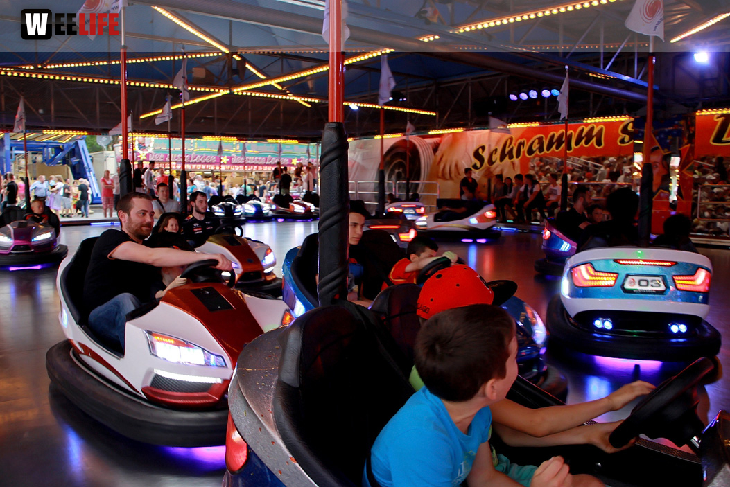 Hofer Volksfest 2014 Nachmittag Festbetrieb