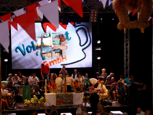 Hofer Volksfest 2014 ökumenischer Gottesdienst – Foto 4