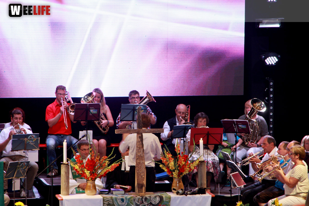 Hofer Volksfest 2014 ökumenischer Gottesdienst