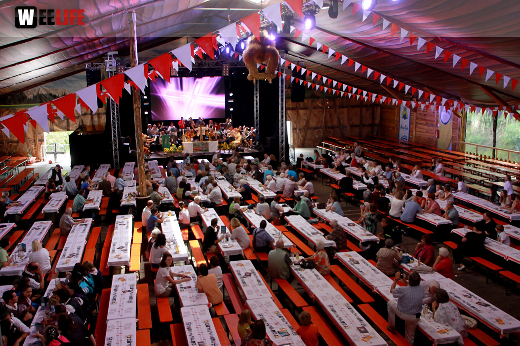 Hofer Volksfest 2014 ökumenischer Gottesdienst