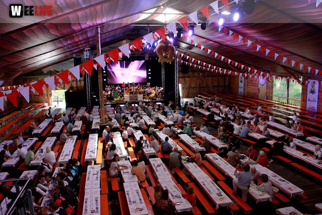 Hofer Volksfest 2014 ökumenischer Gottesdienst