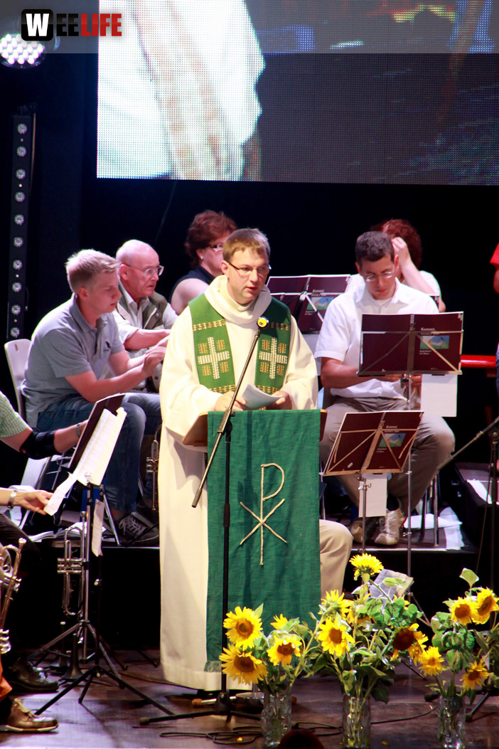 Hofer Volksfest 2014 ökumenischer Gottesdienst