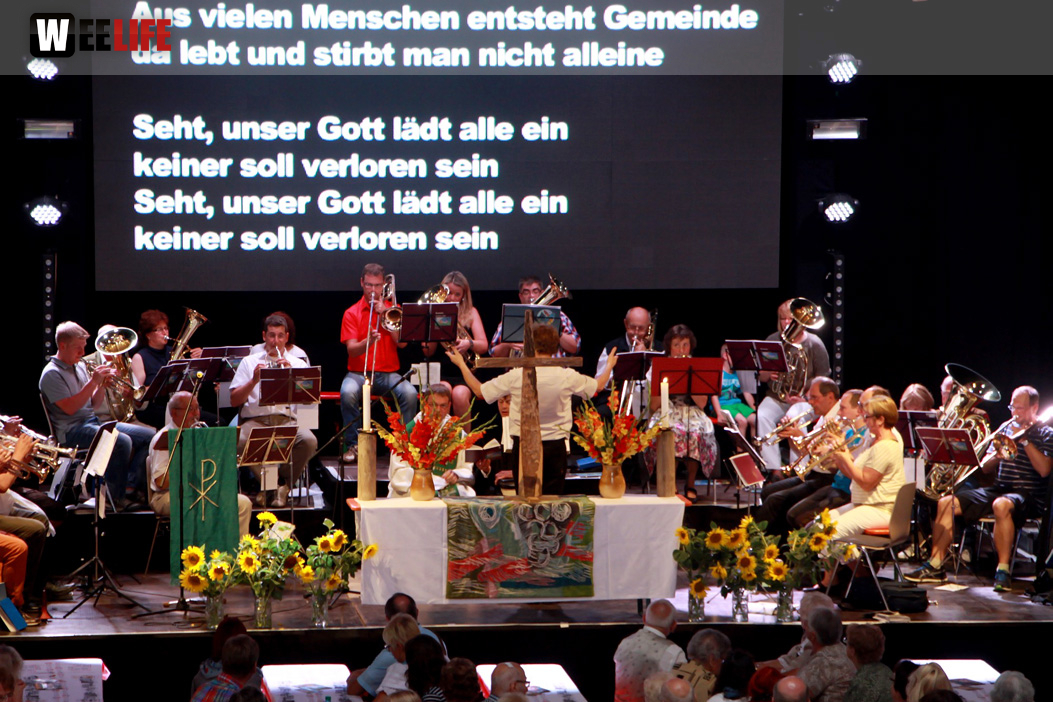 Hofer Volksfest 2014 ökumenischer Gottesdienst