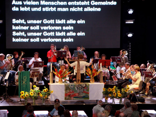 Hofer Volksfest 2014 ökumenischer Gottesdienst – Foto 16