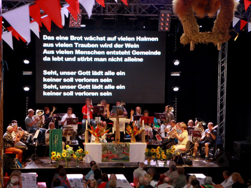 Hofer Volksfest 2014 ökumenischer Gottesdienst – Foto 17