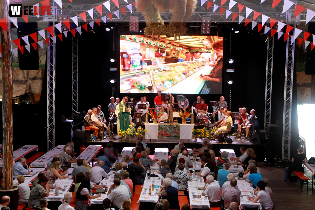 Hofer Volksfest 2014 ökumenischer Gottesdienst