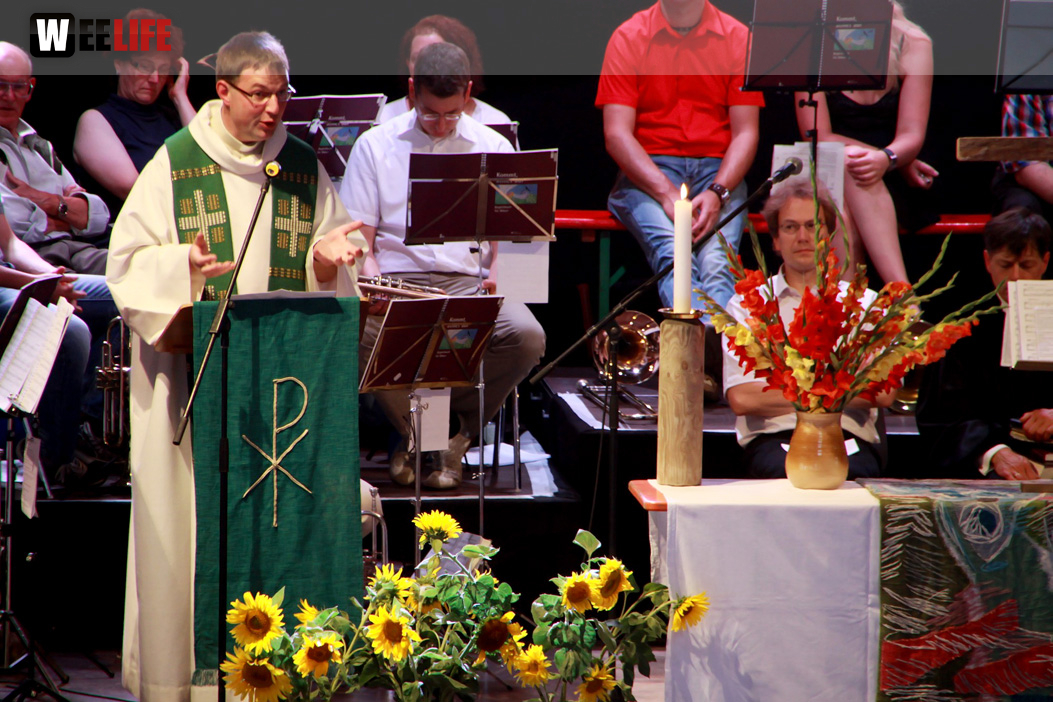 Hofer Volksfest 2014 ökumenischer Gottesdienst