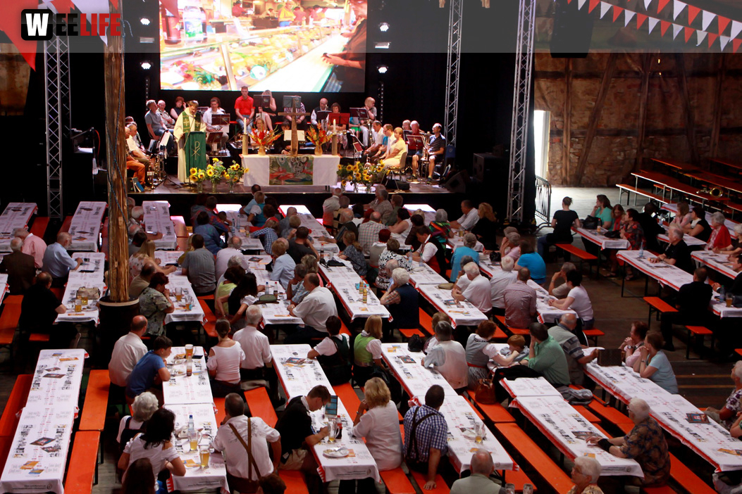Hofer Volksfest 2014 ökumenischer Gottesdienst