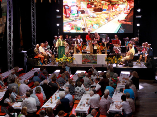 Hofer Volksfest 2014 ökumenischer Gottesdienst – Foto 33