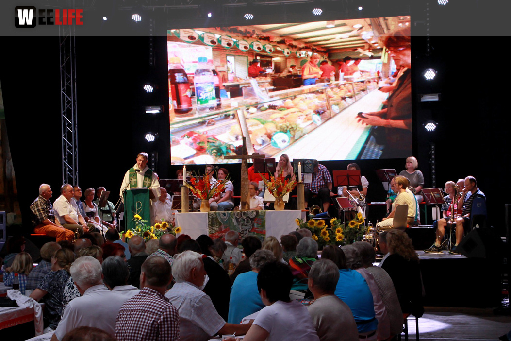Hofer Volksfest 2014 ökumenischer Gottesdienst