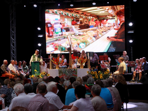 Hofer Volksfest 2014 ökumenischer Gottesdienst – Foto 41