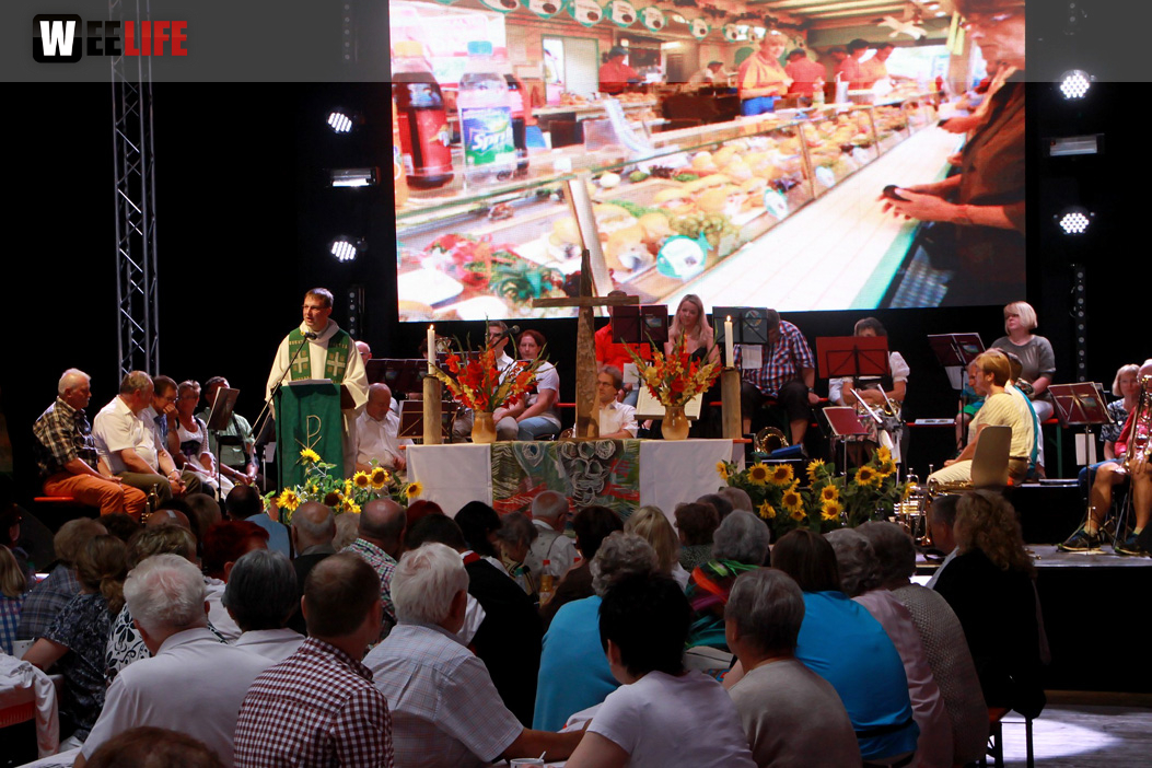 Hofer Volksfest 2014 ökumenischer Gottesdienst