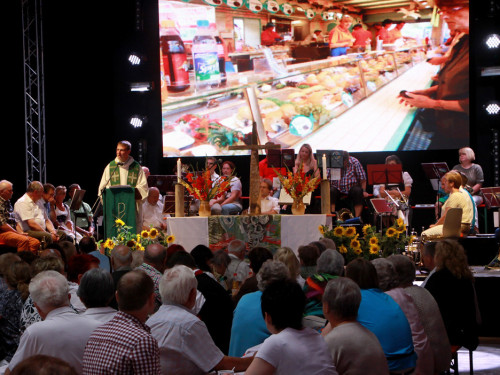 Hofer Volksfest 2014 ökumenischer Gottesdienst – Foto 43