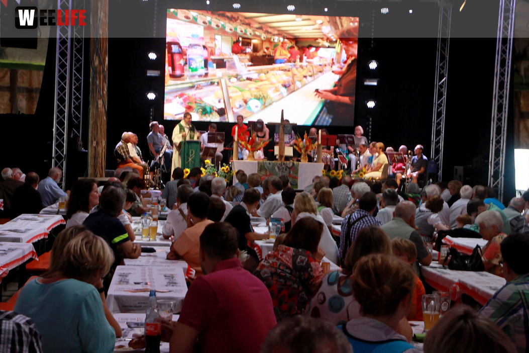 Hofer Volksfest 2014 ökumenischer Gottesdienst
