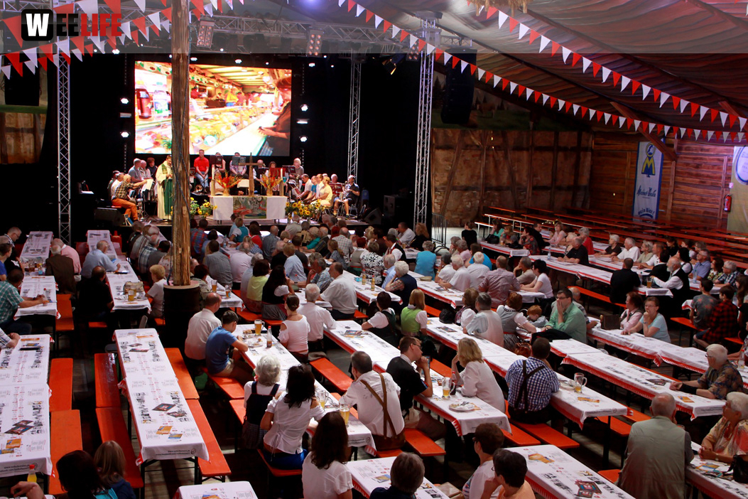 Hofer Volksfest 2014 ökumenischer Gottesdienst
