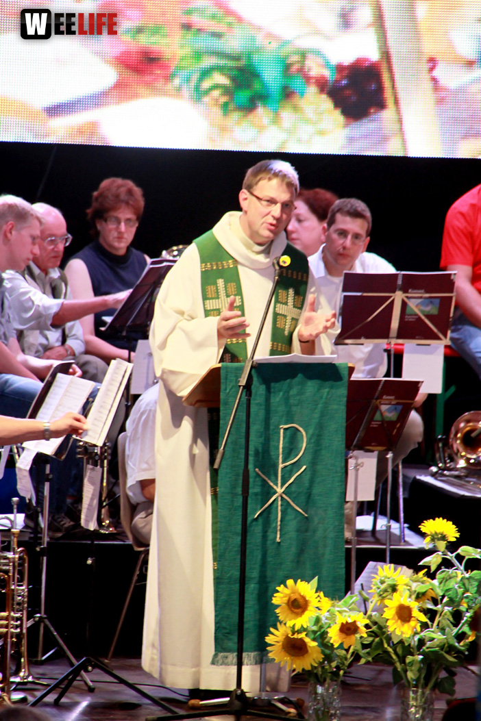 Hofer Volksfest 2014 ökumenischer Gottesdienst