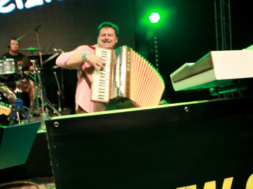 Hofer Volksfest 2014 Abends mit den Stieflziacha – Foto 4