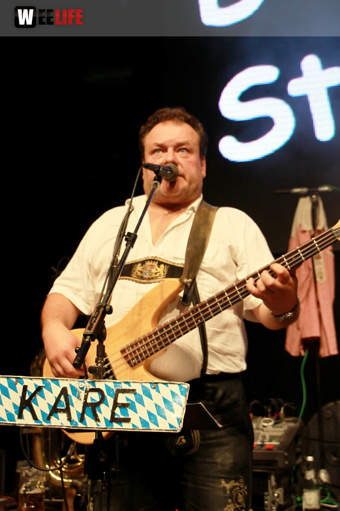 Hofer Volksfest 2014 Abends mit den Stieflziacha