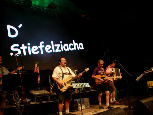 Hofer Volksfest 2014 Abends mit den Stieflziacha – Foto 9
