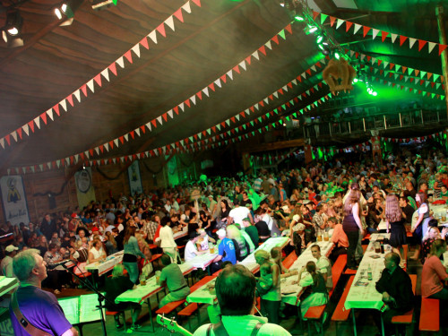 Hofer Volksfest 2014 Abends mit den Stieflziacha – Foto 17