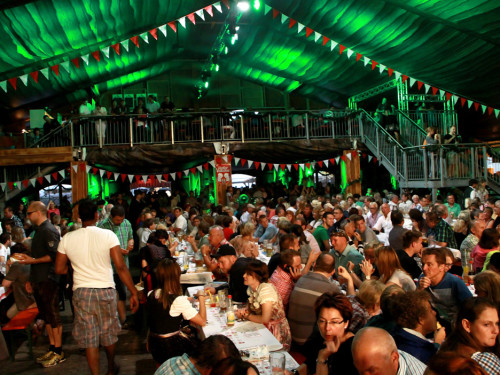 Hofer Volksfest 2014 Abends mit den Stieflziacha – Foto 19