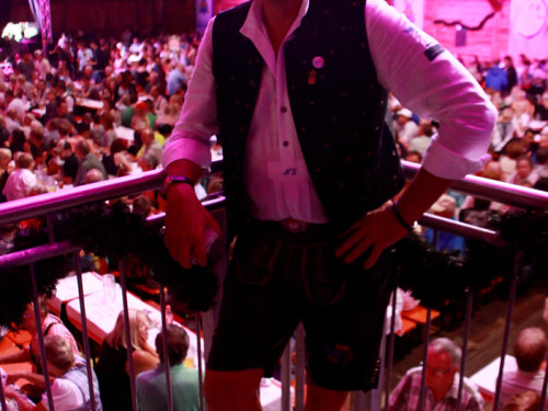 Hofer Volksfest 2014 Abends mit den Stieflziacha – Foto 24
