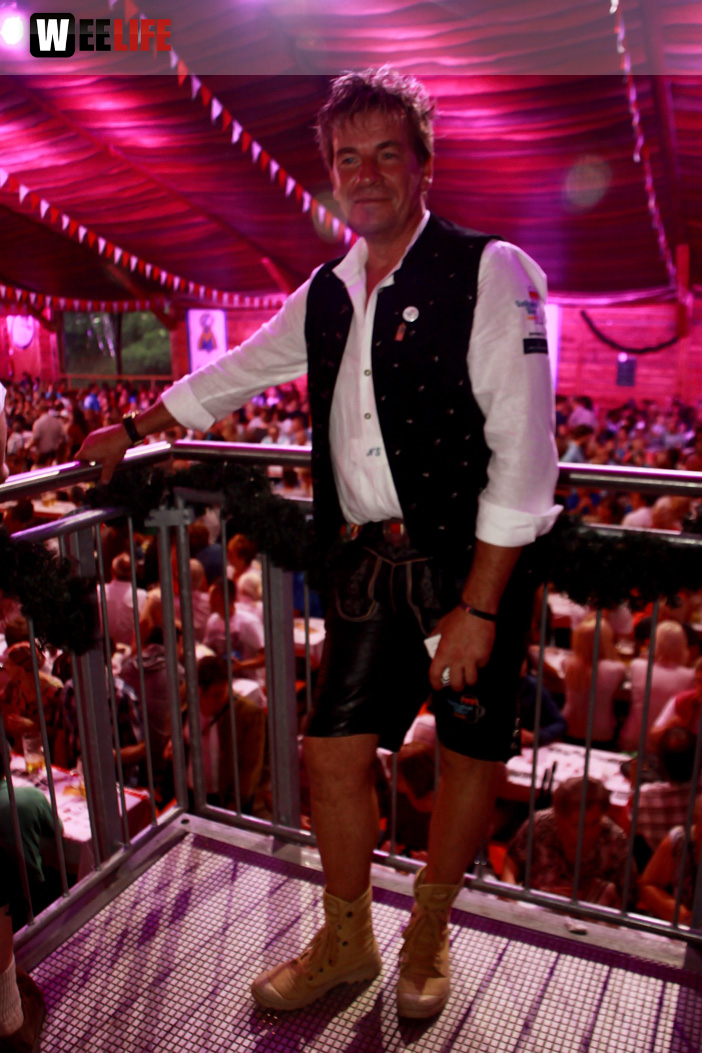 Hofer Volksfest 2014 Abends mit den Stieflziacha