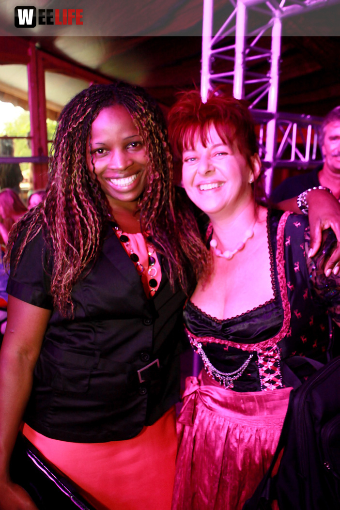 Hofer Volksfest 2014 Abends mit den Stieflziacha