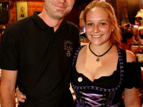 Hofer Volksfest 2014 Abends mit den Stieflziacha – Foto 30
