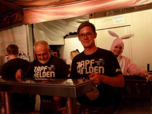 Hofer Volksfest 2014 Abends mit den Stieflziacha – Foto 40