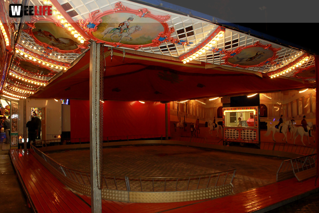Hofer Volksfest 2014 Abends mit den Stieflziacha