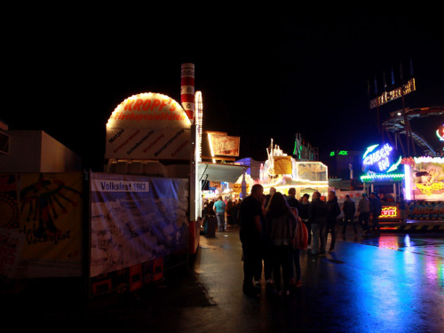 Hofer Volksfest 2014 Abends mit den Stieflziacha – Foto 56