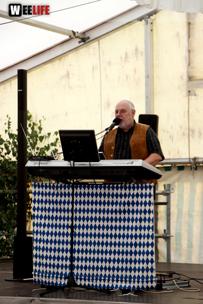 Sommerfest Abend mit Helmut JILG