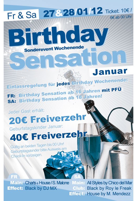 Fotos dieser Veranstaltung: Birthday Sensation