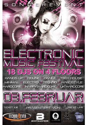 Fotos dieser Veranstaltung: Electronic Music Festival