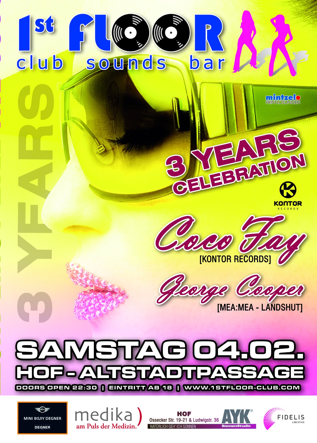 Fotos dieser Veranstaltung: ♥ 3 Years Celebration @ 1st floor club ♥